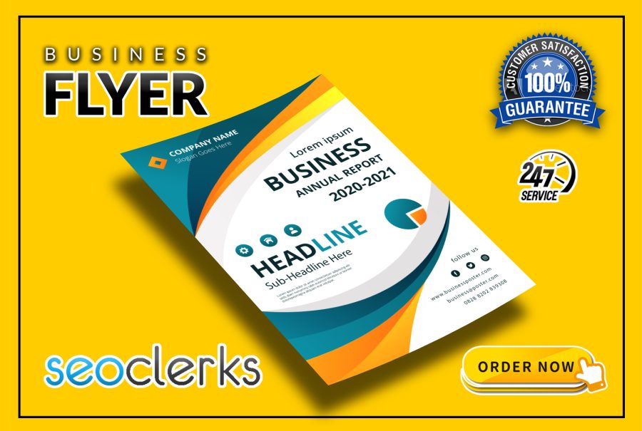 I will design two creative flyer, poster and brochures for your business