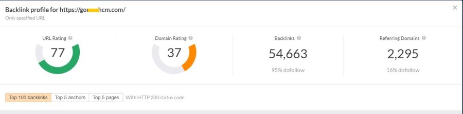 I will increase URL rating 60 on ahrefs tool very fast 