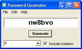 password generator software to keep your password secret and confidential