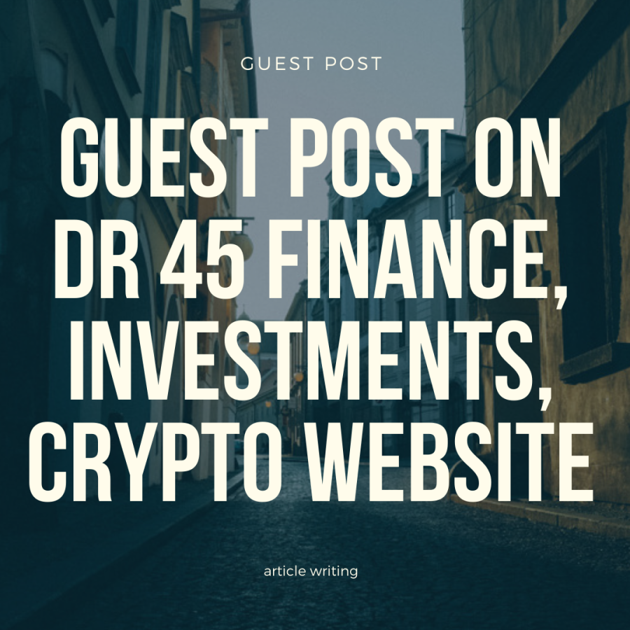 Guest post from Finance, Crypto, Investments niche DR 45 domain 