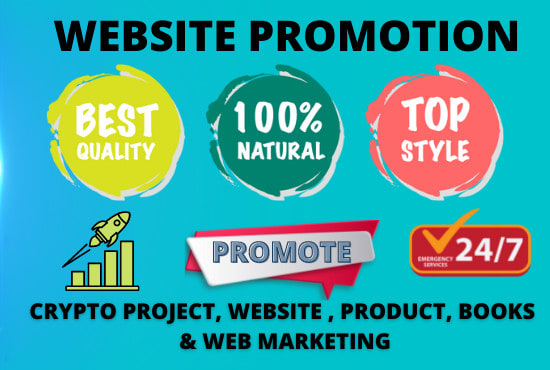 I will do crypto, token and Nft Promotion to get traffic and awesome results