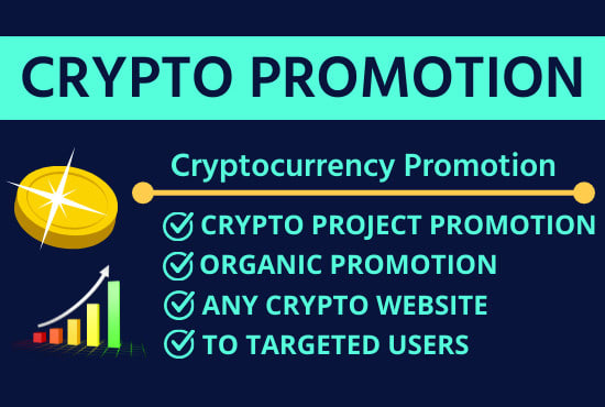I will do crypto, token and Nft Promotion to get traffic and awesome results