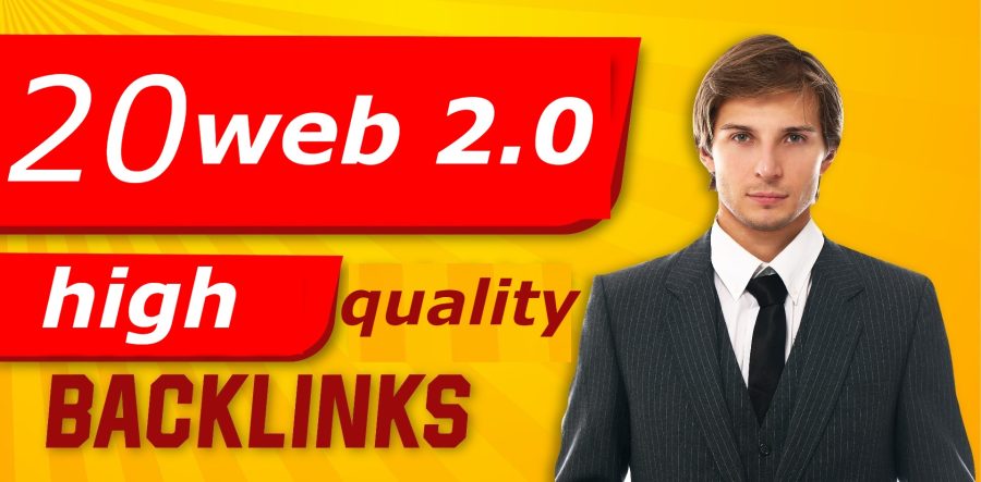 i Will Provide 20 web 2.0 high quality dofollow seo backlinks