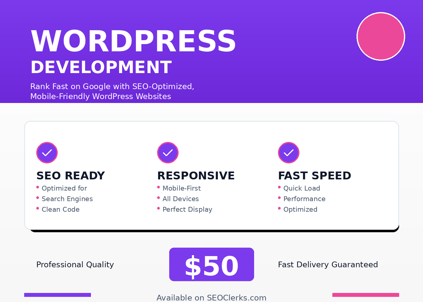 Boost Your Online Presence: Mobile-Friendly & SEO-Optimized WordPress Development