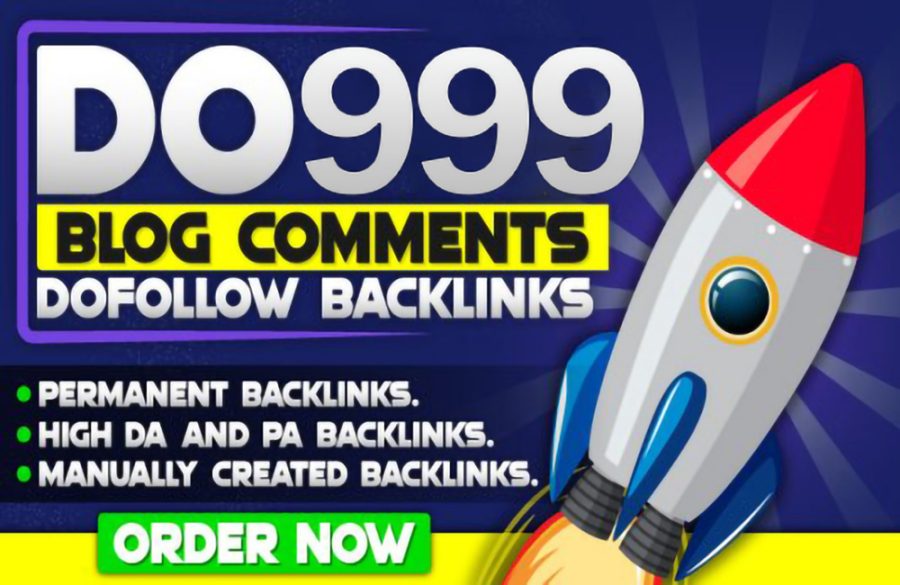 I will do 999 blog comments high quality dofollow seo backlinks, Link building service