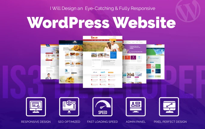 I will design and develop your wordpress Mobile Friendly Website