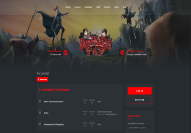 Forum Setup | XenForo, NamelessMC, MyBB, Enjin