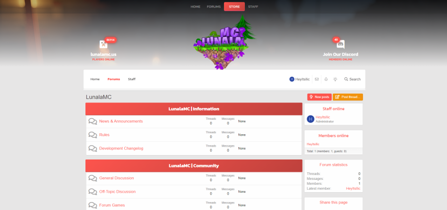 Forum Setup | XenForo, NamelessMC, MyBB, Enjin