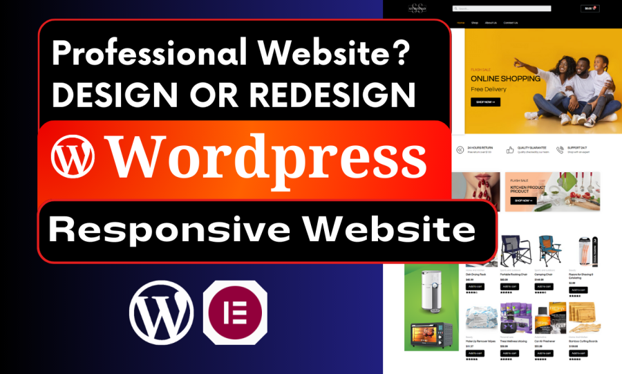 Elevate Online Presence by Uniquely Designed WordPress Websites.