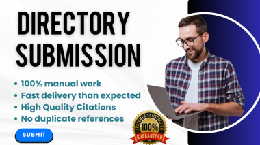 I will Build 100 Web Directory Submission for increases website ranking for google top