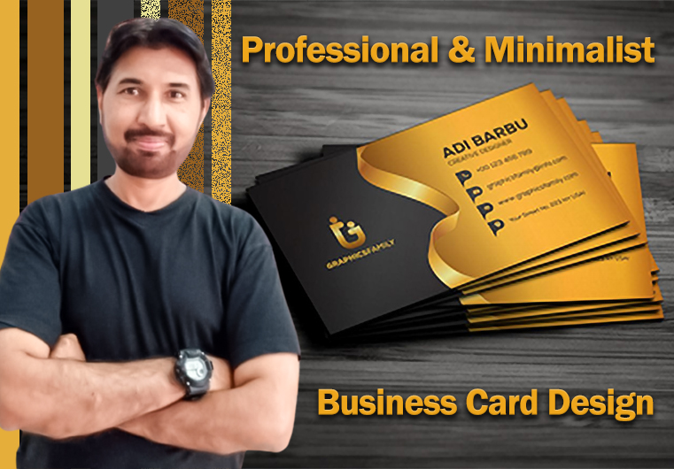 Professional & Minimalist Business Card Design