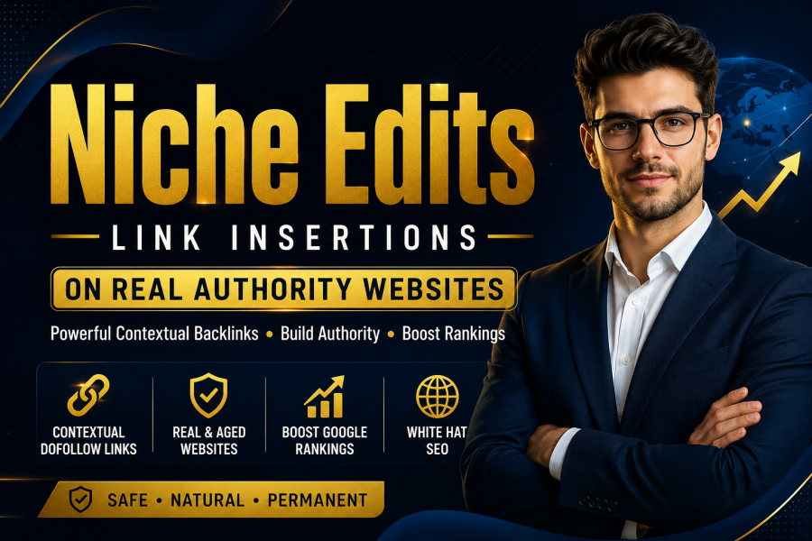 Get 6 Premium Niche Edit Link Insertions on Real Authority Websites