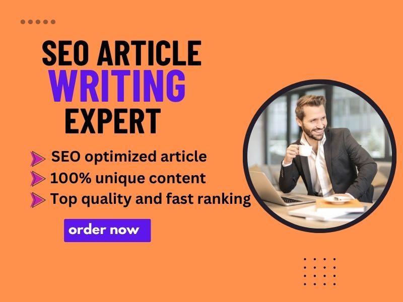 I will write well-researched SEO articles, blog posts, and content
