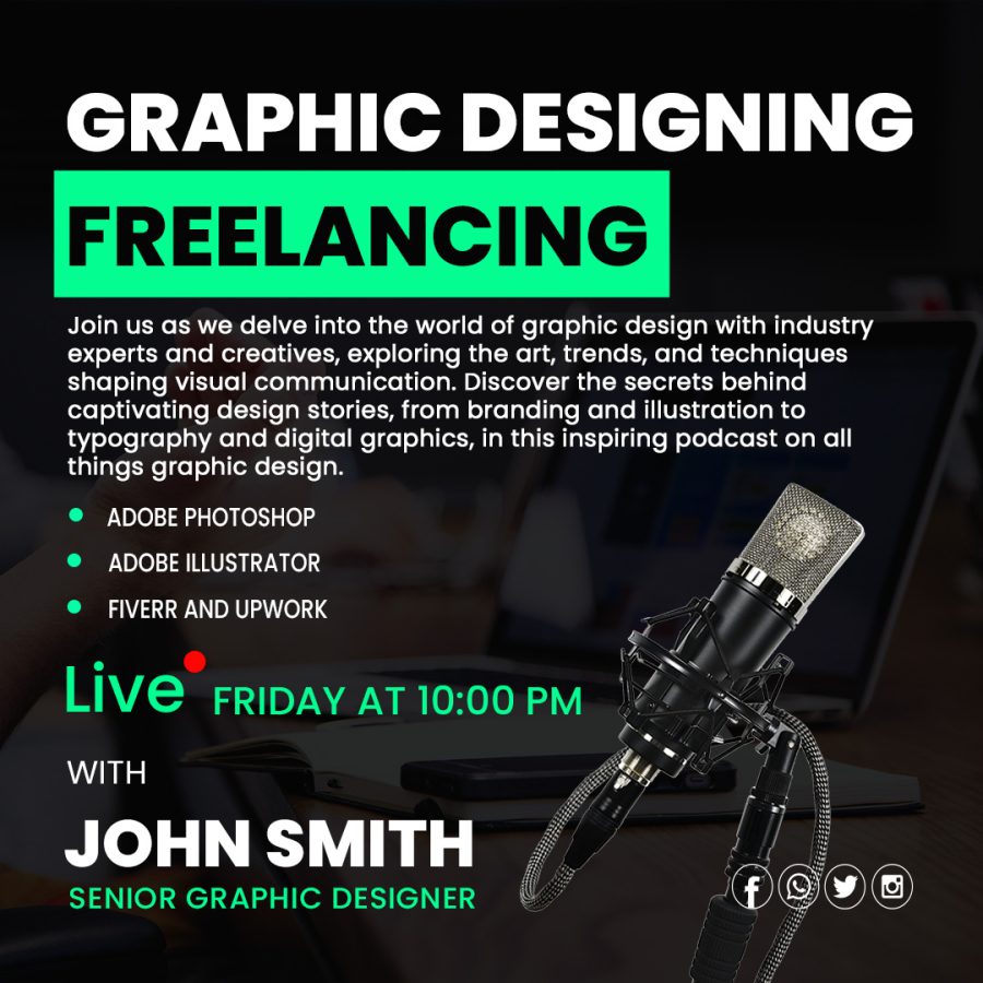 I will design unique, professional and luxury podcast cover art 