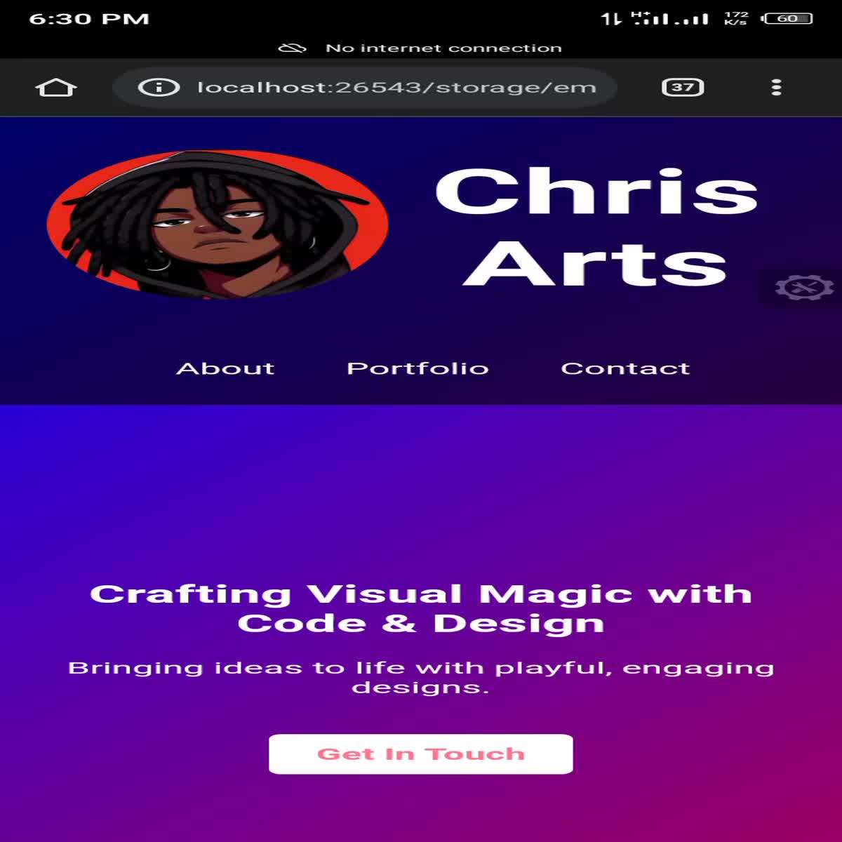 Hi I'm Chris, Graphic Designer and frontend web developer.