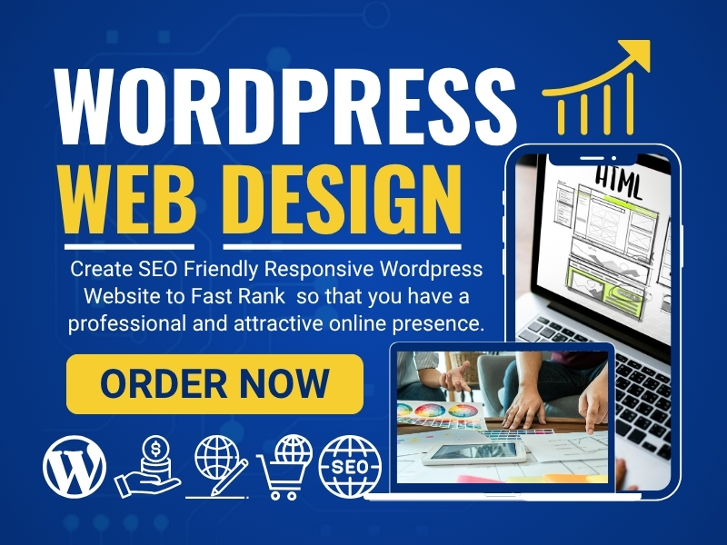 I Will Design a Responsive, SEO-Friendly WordPress Website for Your Business