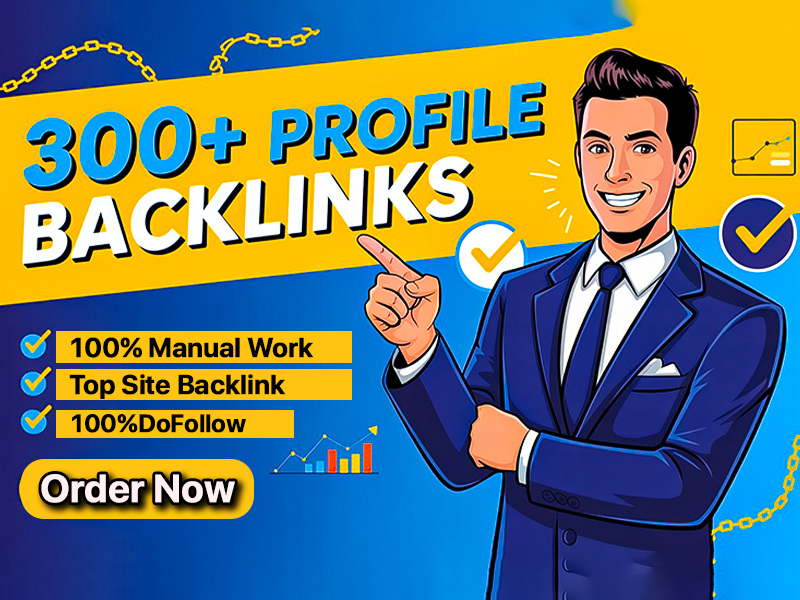 Create 300+ High Authority Profile Backlinks to Skyrocket Your SEO