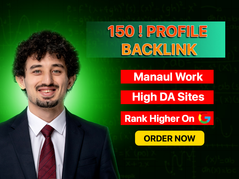 Get 150 High Authority Profile Backlinks Super Fast Delivery