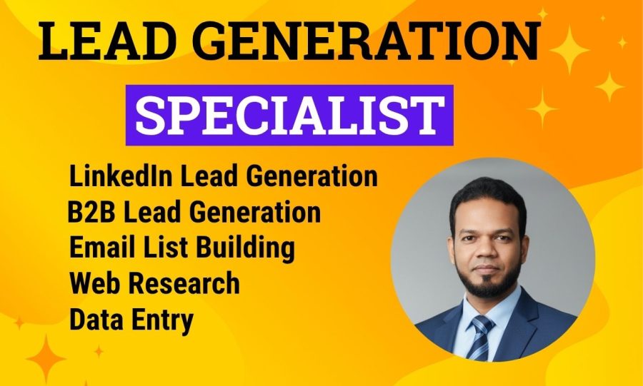 I will provide data entry and lead generation specialist for your business