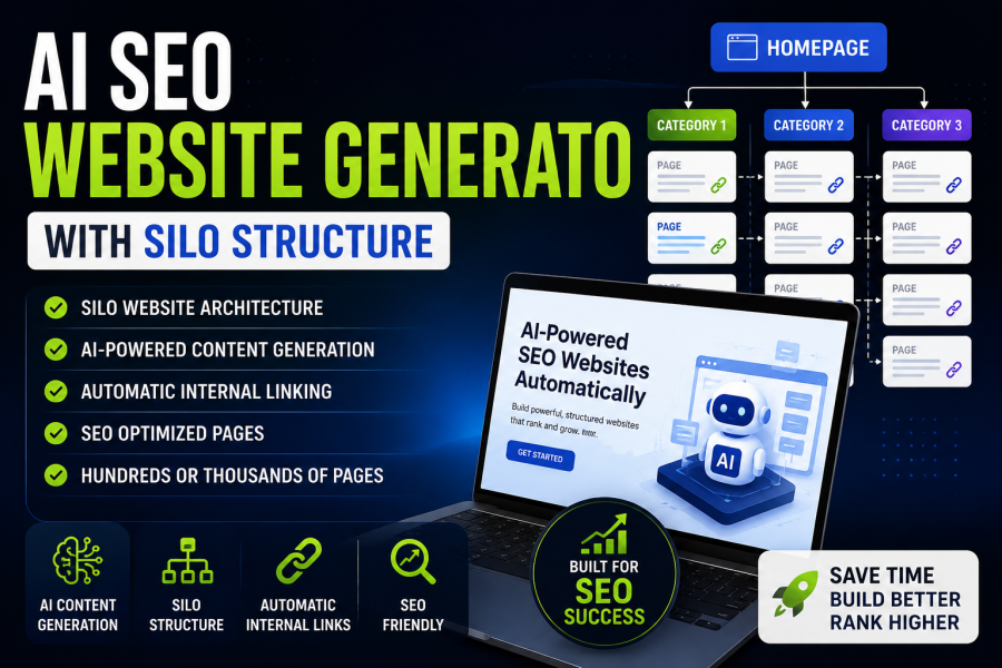 AI SEO Website Generator with SILO Structure