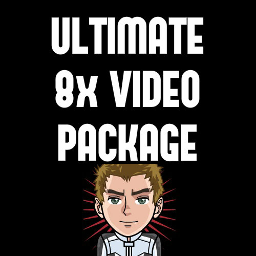 8 ATTRACTIVE advertising VIDEO package for marketing purposes