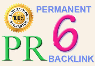 I will Give You 10xPR6  PERMANENT Link All niche