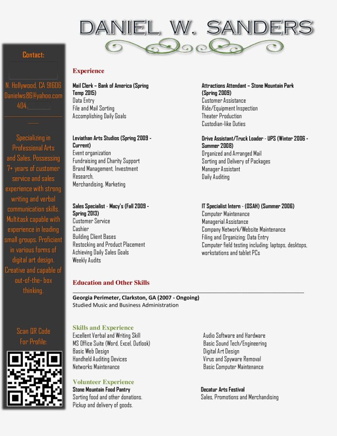 Redesign your Resume