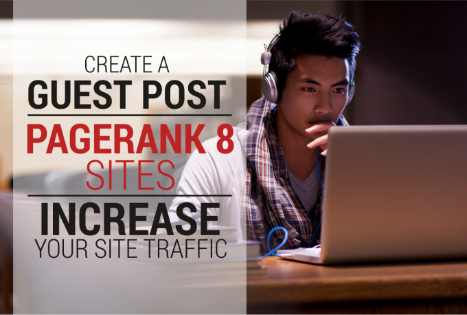 Permanent Guest Posting on any categoreis (PR-8)+ Bonues