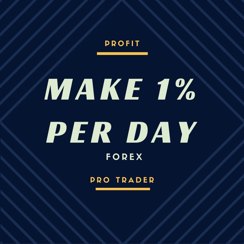 I will show you how to make 1 percent per day profit!