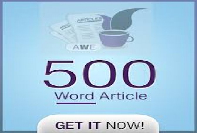 professionally Write A Unique And Well Researched Article