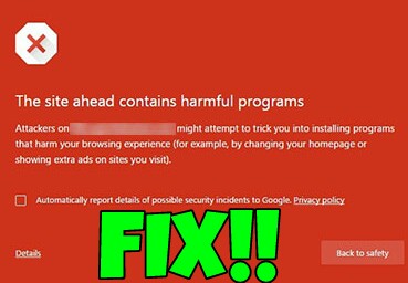 Fix hacked WordPress website in 12 hours (browser warning)