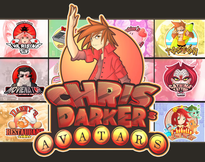 illustrate amazing logo avatars for your company 