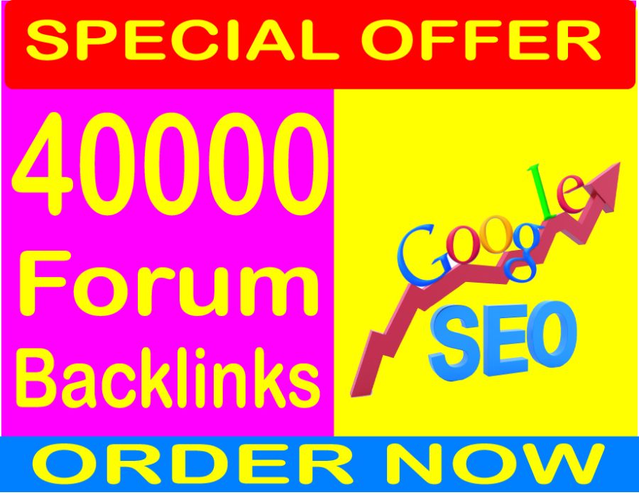 40,000 GSA SER Forum Backlinks to increase your ranking in search results