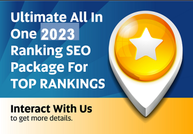 Ultimate UPDATED PAGE 1 Booster Package with All-in-One High DA DR Quality Backlinks