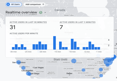 1000 Web Traffic Google Analytics Verified - GEO-targeted