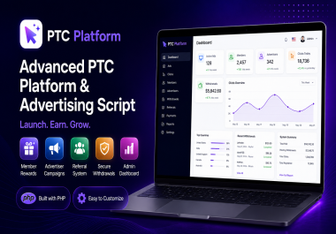 PTC Bux Platform PHP Script