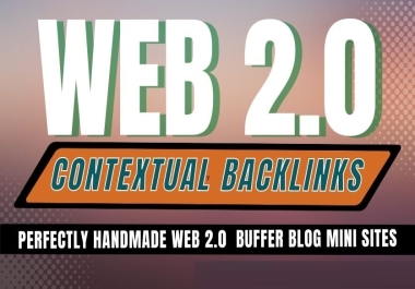 400 Web 2.0 Contextual Dofollow Backlinks