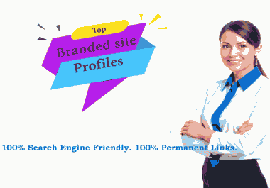 100+ DR 90+ Whitehat Branded Profile Backlinks. lncrease Google Ranking