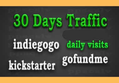 promote your Indiegogo,  Kickstarter,  GoFundMe or any other crowdfunding campaign