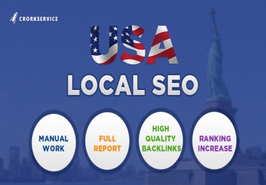 USA Local SEO - high quality backlinks to get rankings
