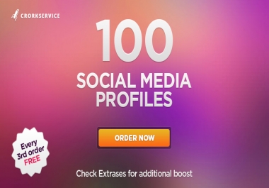 100 authority backlinks from trust profiles up to DA80