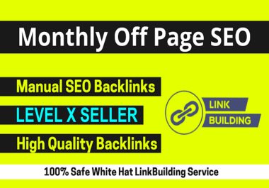 Earthquake Your Website Competitors Monthly White Hat SEO Off Page Service Backlinks Pack 1 Keyword