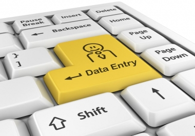 I will Do Fast Excel Data Entry,  Copy Paste,  Typing,  Data Entry
