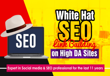 400 white hat SEO backlinks with high da 50 plus