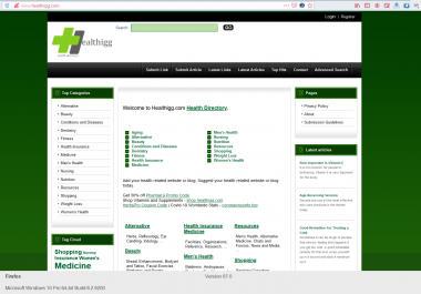 Add your website/blog to health directory - Healthigg. com
