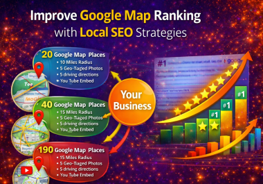 I will improve your google maps ranking with local SEO strategies