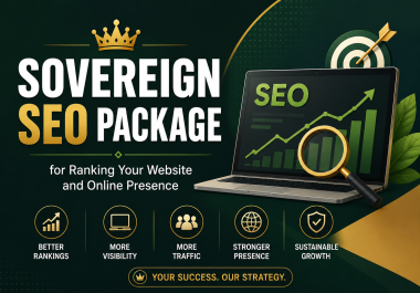 Sovereign SEO Package for Ranking Your Website and Online Presence