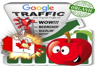 Canadian Search Traffic via Google. ca by Keyword