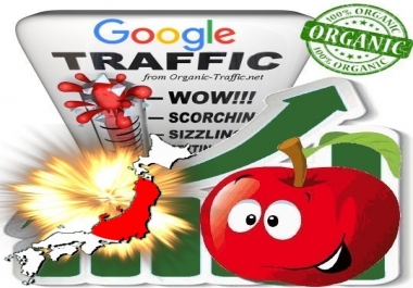 Japanese Search Traffic from Google. co. jp with your Keywords