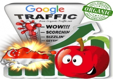 Singaporean Search Traffic from Google. com. sg with your Keywords